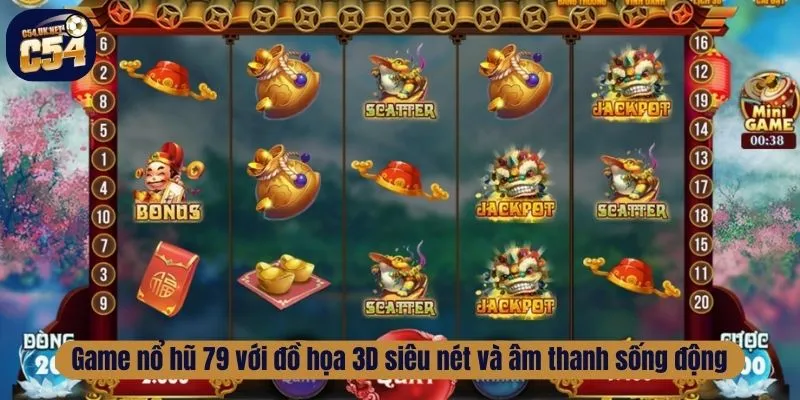 Trải Nghiệm Game Nổ Hũ 79 Với Đồ Họa Đỉnh Cao, Hũ Khủng Game nổ hũ 79 với đồ họa 3D siêu nét và âm thanh sống động