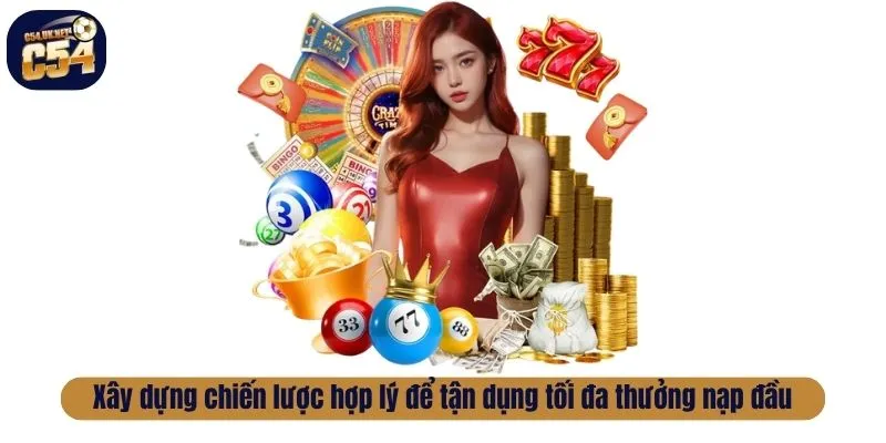 Thưởng Nạp Đầu C54 Và Hướng Dẫn Chi Tiết Nhận Ưu Đãi Xây dựng chiến lược hợp lý để tận dụng tối đa thưởng nạp đầu